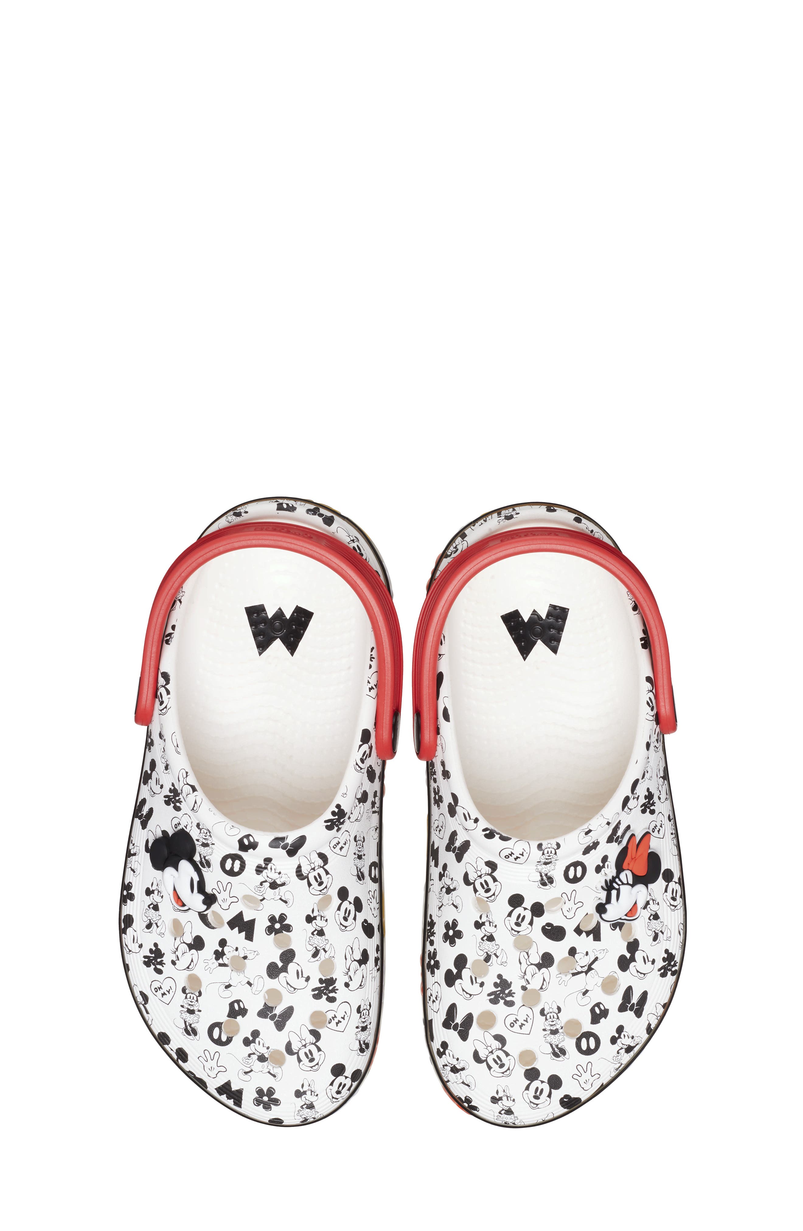CROCS x Disney Kids' Mickey & Minnie Mouse Off Court Clog, Alternate, color, 