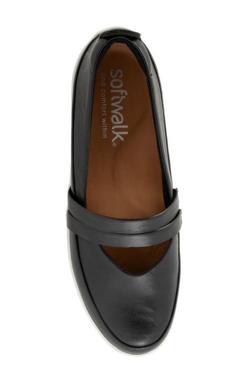 Softwalk ® Devon Mary Jane Flat In Black