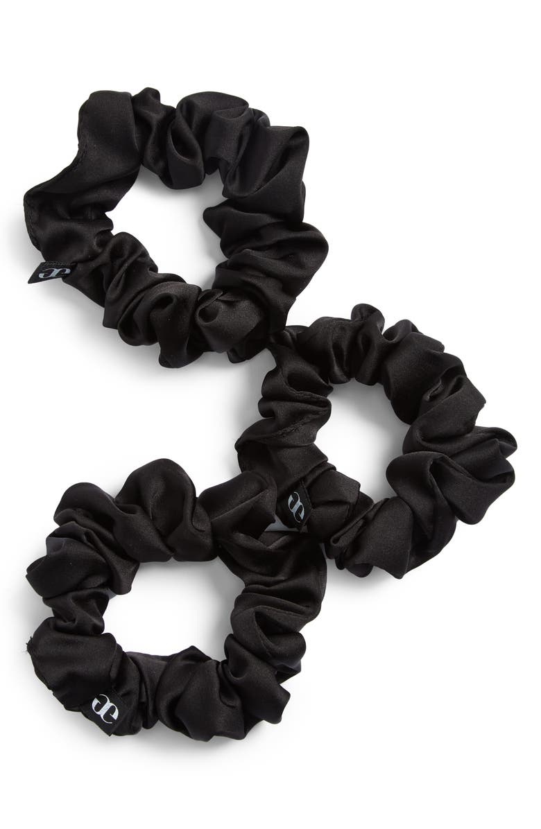 Grace Eleyae 3-Pack Satin Scrunchies, Main, color, 