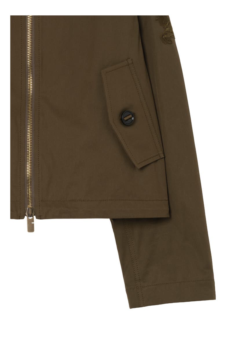 Gabardine Jacket, Alternate, color, Thorn green