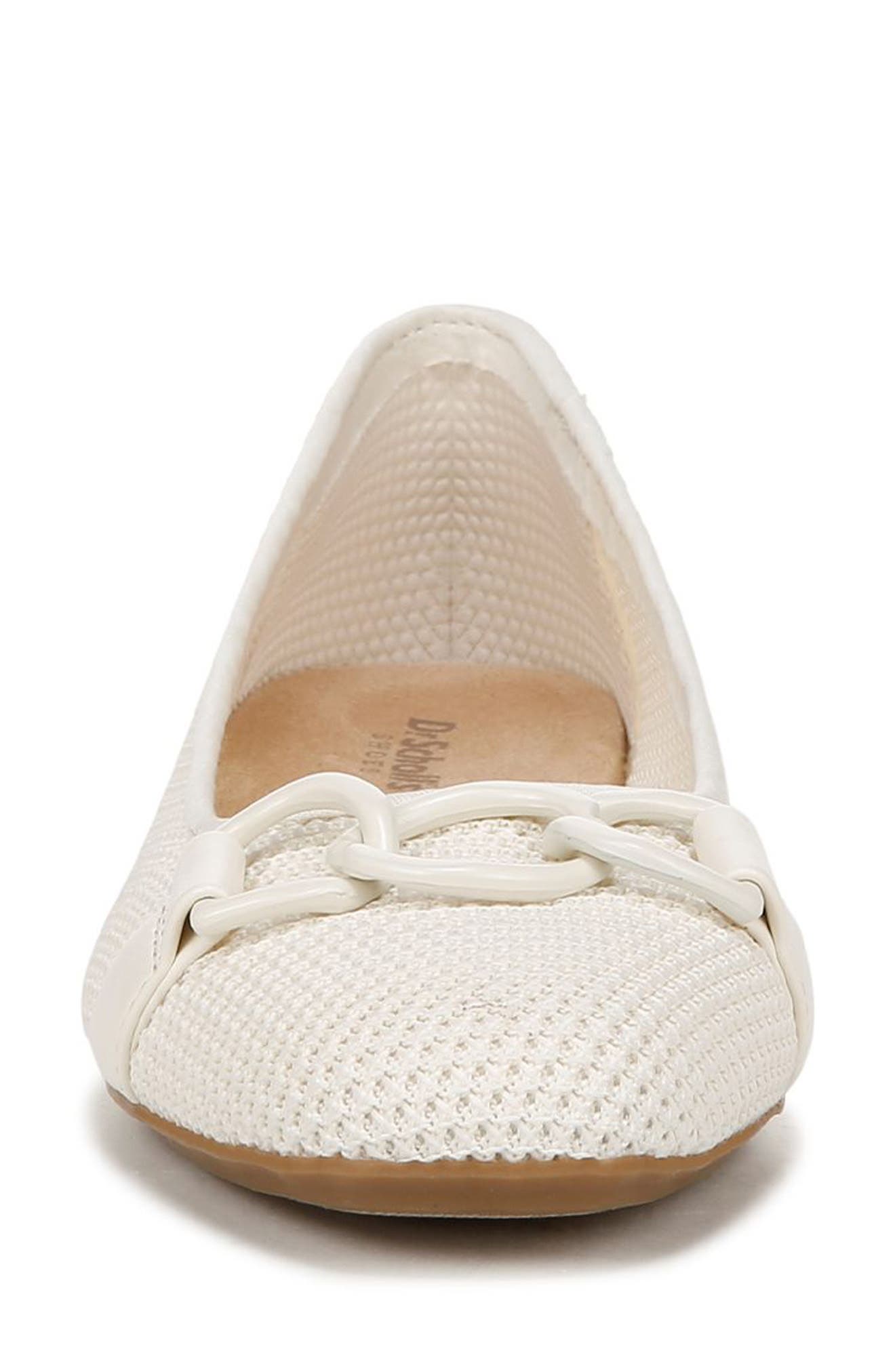 Wexley Chain Detail Flat, Alternate, color, OFF WHITE