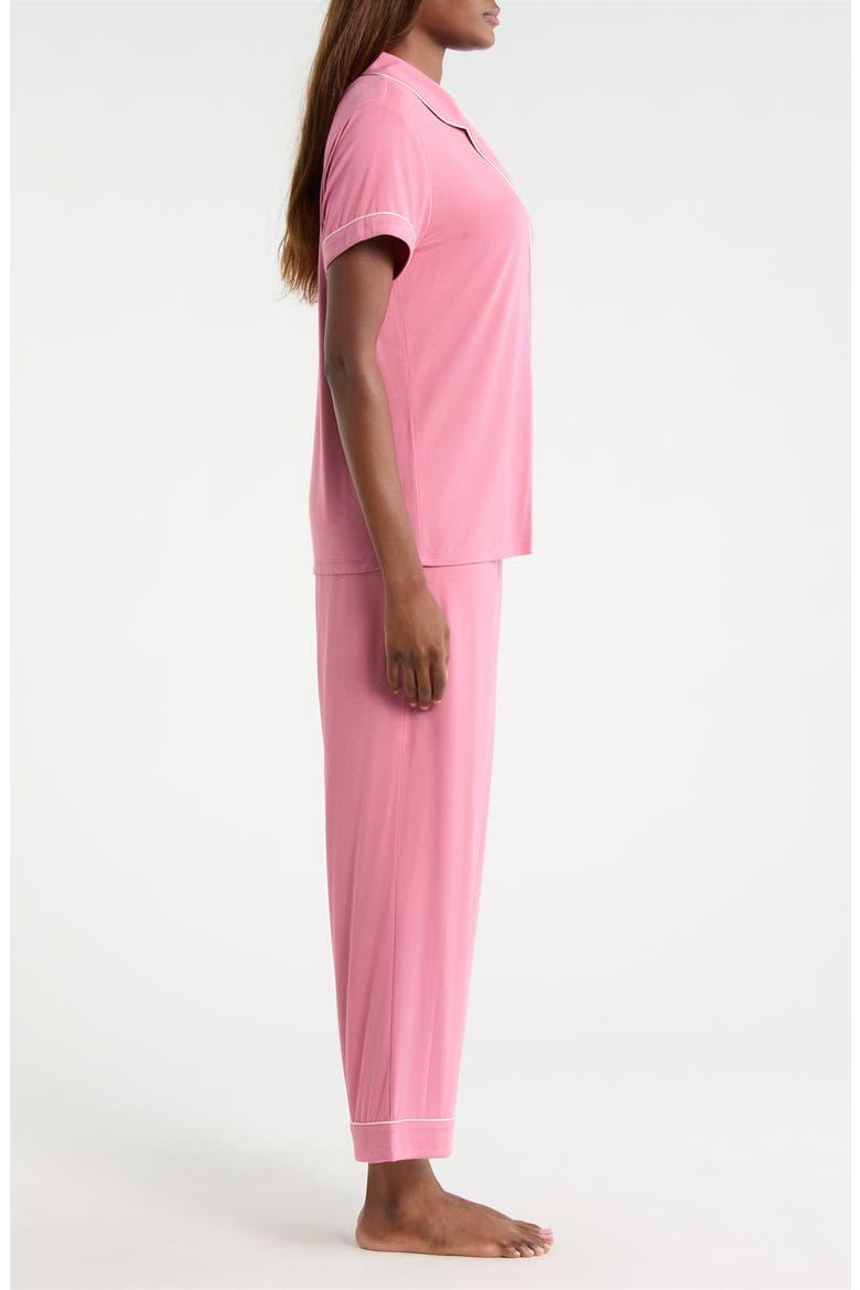 Moonlight Eco Crop Pajamas, Alternate, color, PINK HEATHER