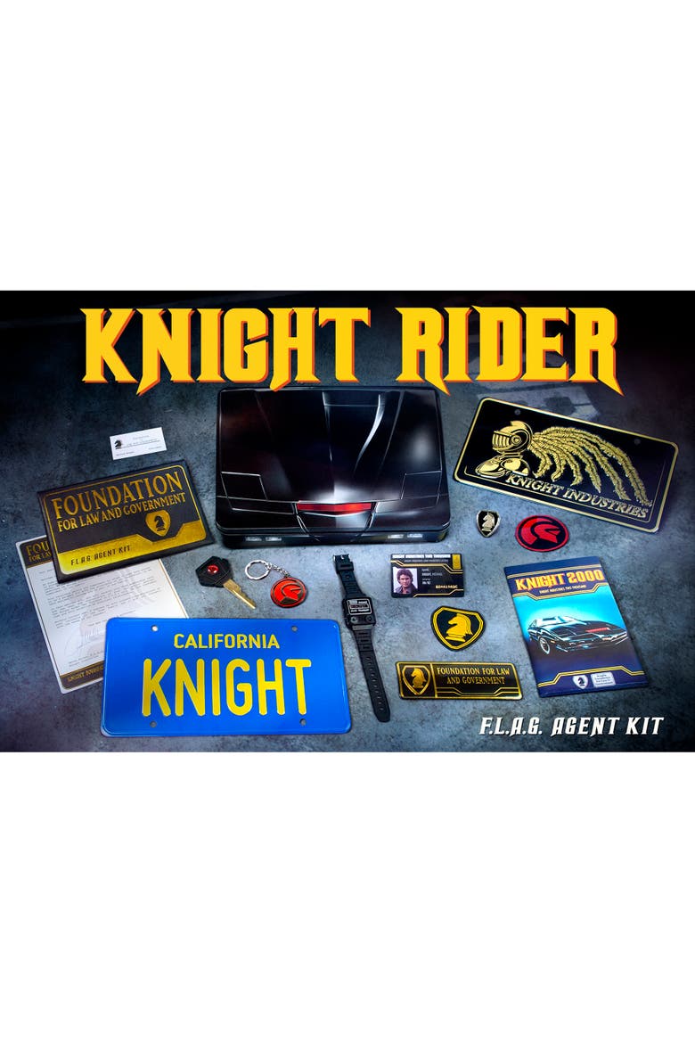 Knight Rider F.L.A.G Agent Collectible Kit, Alternate, color, Multicolored