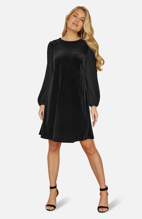 Velvet Tunic Dress