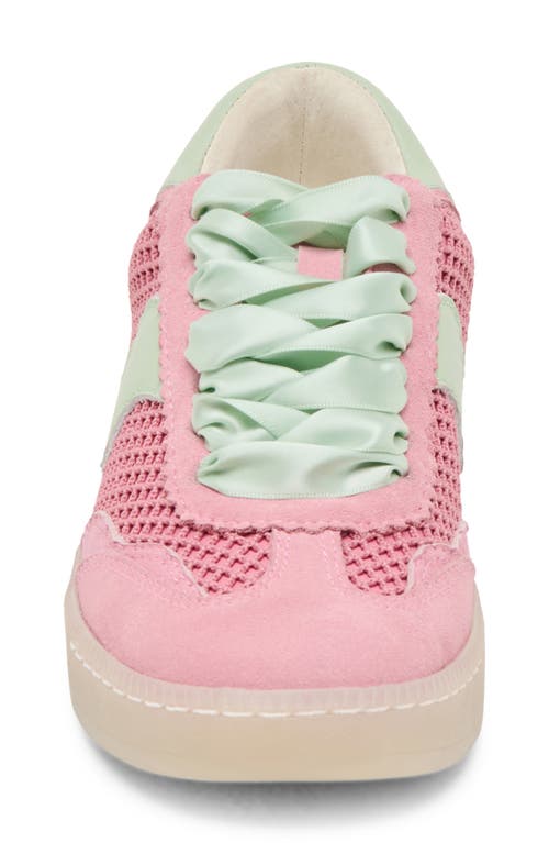 Dolce Vita Notice Mesh Sneaker In Rose Multi