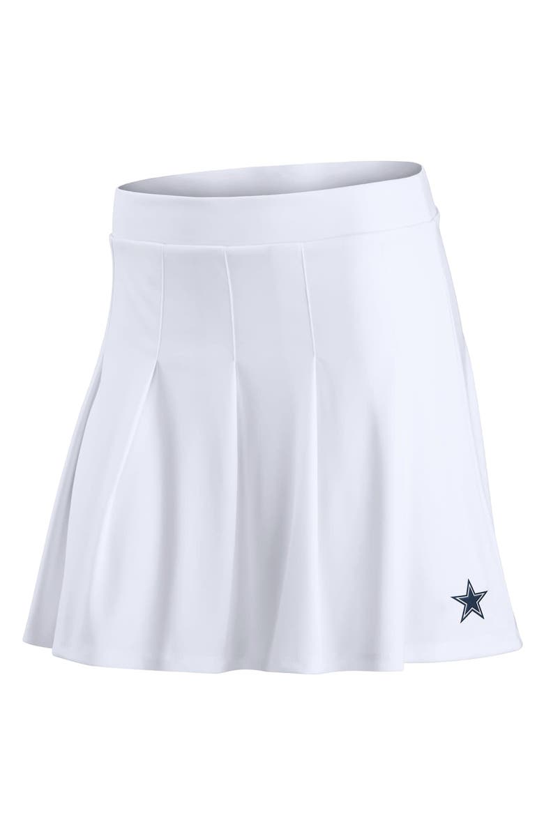FANATICS Women's Fanatics White Dallas Cowboys Primary Logo Tennis Skort, Alternate, color, White