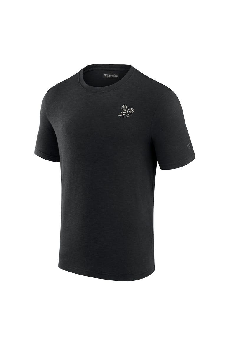 Men's Fanatics Black Athletics Modal Short Sleeve T-Shirt, Alternate, color, Black