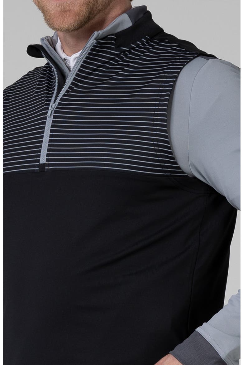 Switch Knit Vest, Alternate, color, BLACK/ PEBBLE