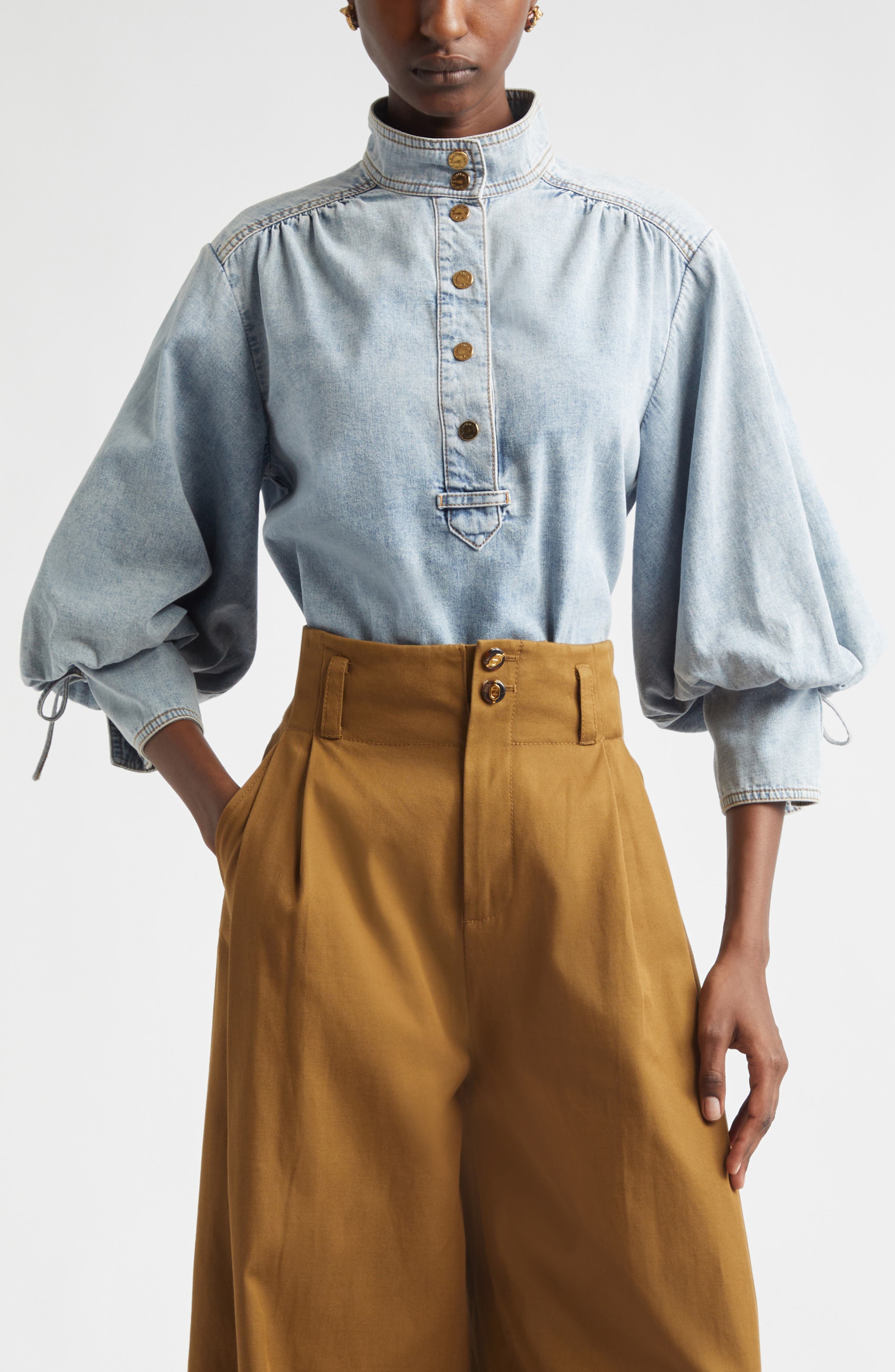 Kindred Spirit Denim Pullover Top