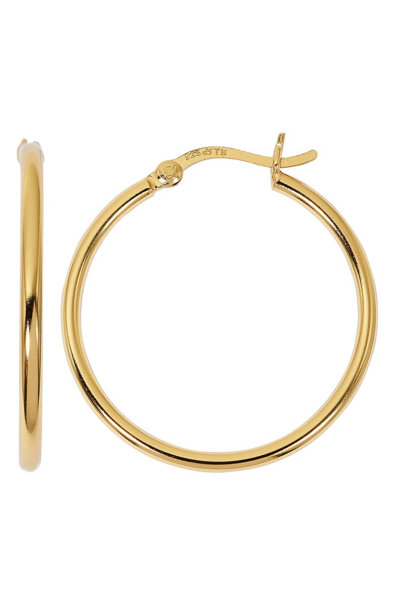 AMERICAN EXCHANGE Classic Hoop Earrings, Main, color, Gold