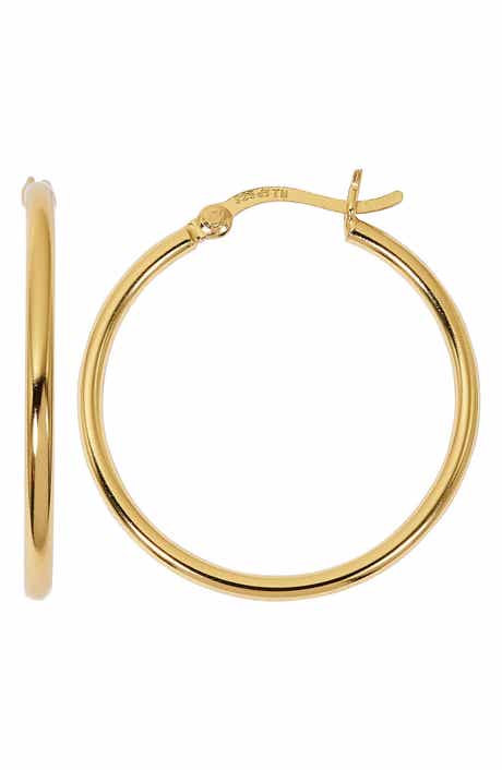 AMERICAN EXCHANGE Classic Hoop Earrings
