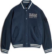 G-STAR Varsity Recycled Wool Blend Jacket