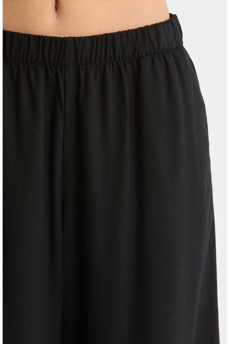 Jude Wide Leg Pants, Alternate, color, BLACK