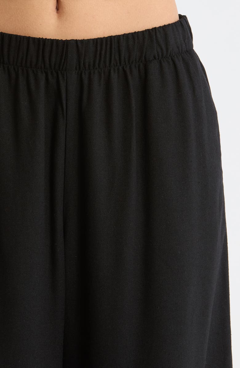 PAIGE Jude Wide Leg Pants, Alternate, color, Black