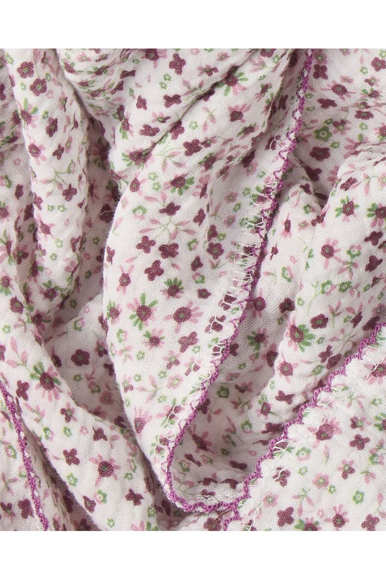 Luna Cotton Swaddle Blanket, Alternate, color, Winter White