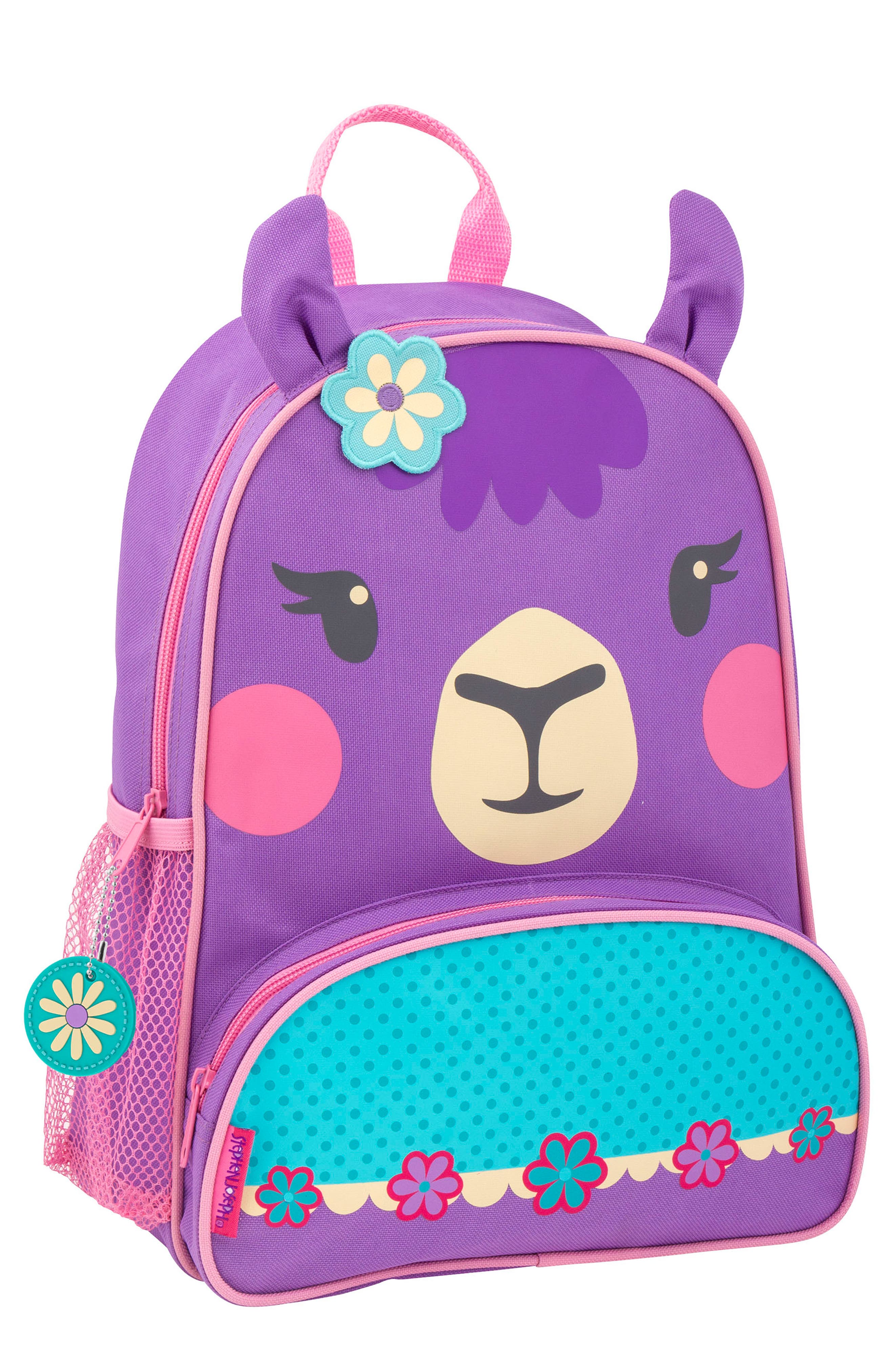 Stephen Joseph Llama Sidekick Backpack & Lunch Pal, Alternate, color, 
