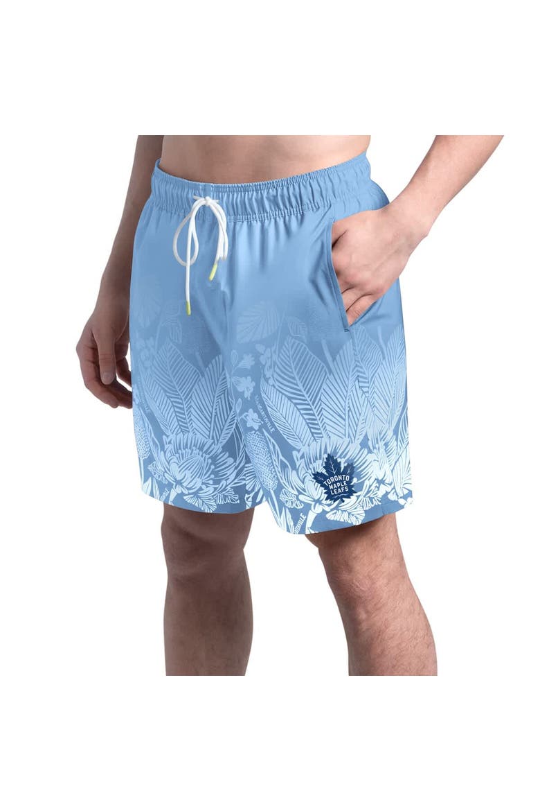Men's Margaritaville  Blue Toronto Maple Leafs Lagoon Fiesta Swim Short, Alternate, color, Blue