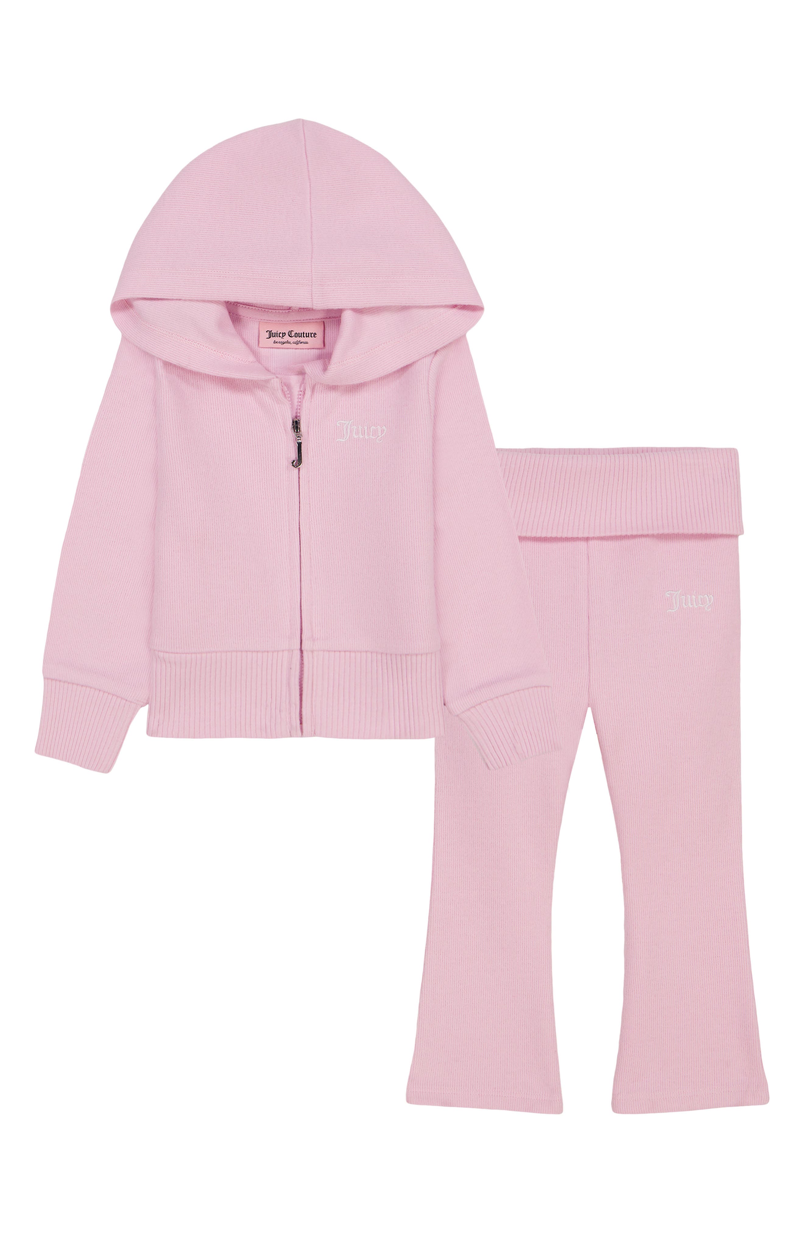 Kids' 2-Piece Hoodie & Flare Pants Set