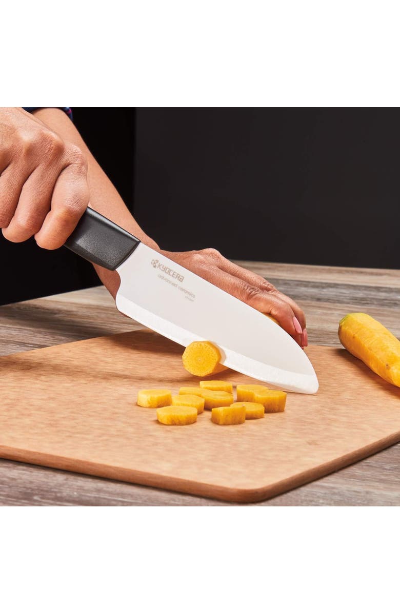 Kyocera Revolution 4 Piece Ceramic Knife Set, Alternate, color, White