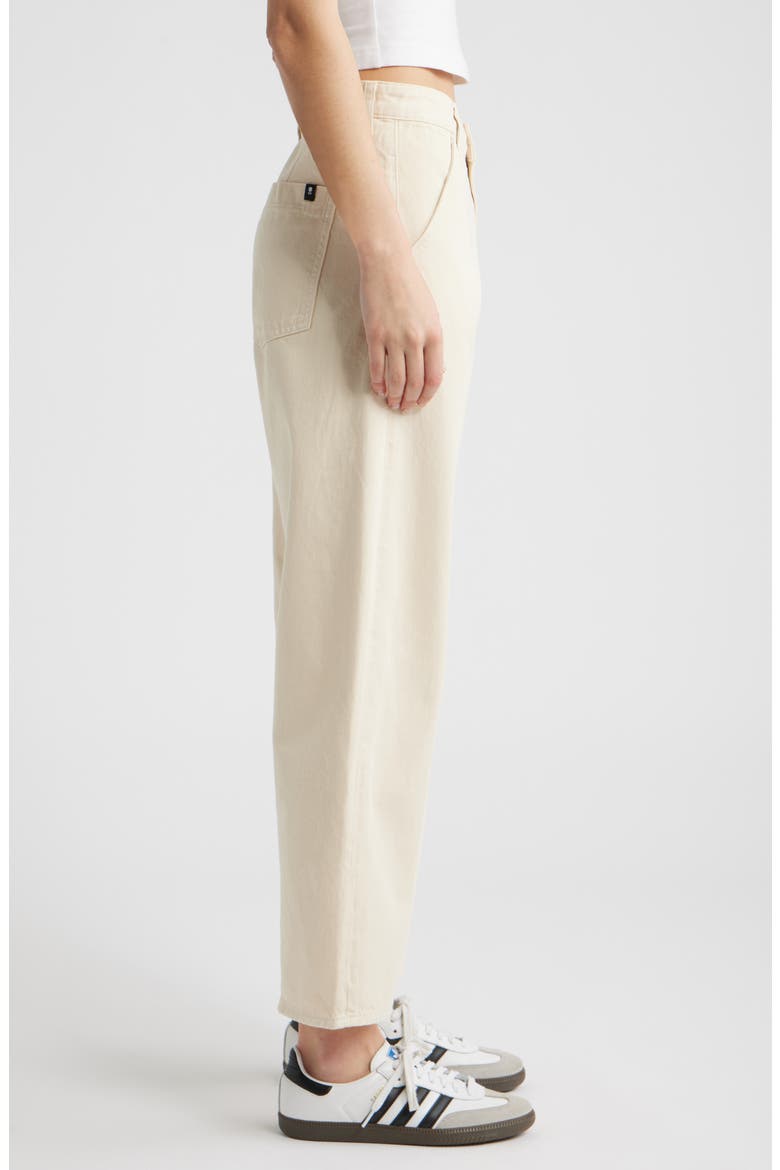 Barrel Leg Cotton Chinos, Alternate, color, SANDSHELL COLORED