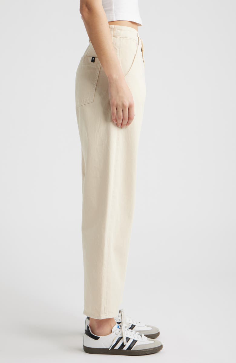 Brooklyn Industries Barrel Leg Cotton Chinos, Alternate, color, Sandshell Colored