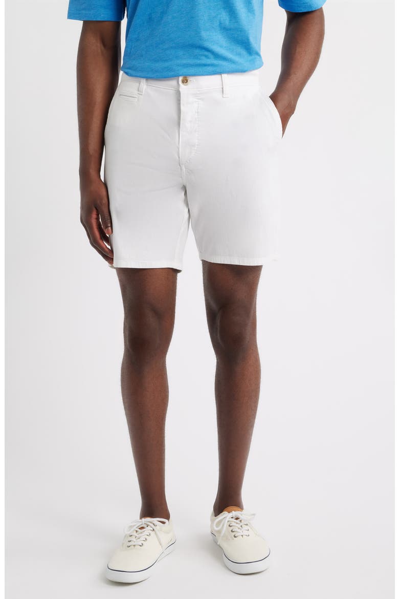Nassau Chino Shorts, Main, color, WHITE