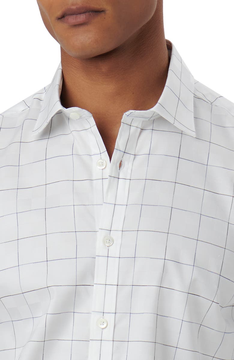 Bugatchi Julian Shaped Fit Print Button-Up Shirt, Alternate, color,