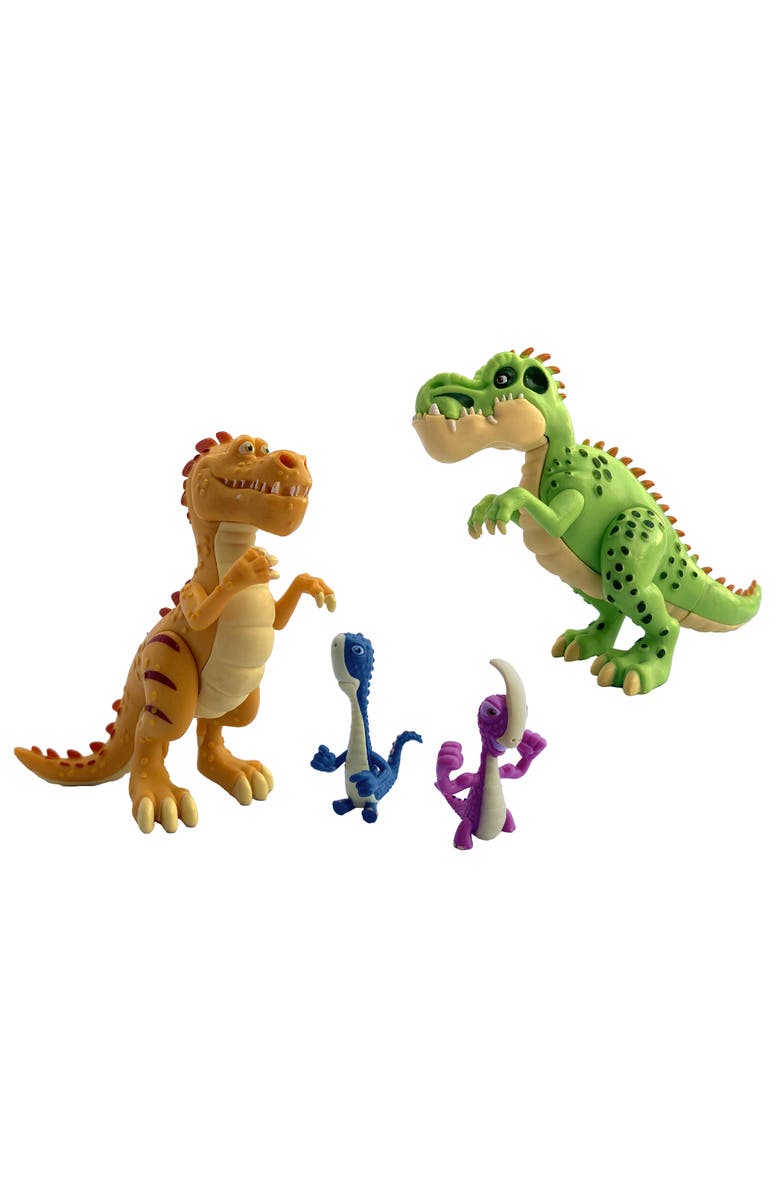 Gigantonarus Super Dino Friends 4 Pack, Alternate, color, Multicolored