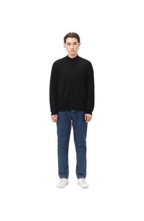 Essential Full-Zip Cashmere Cardigan