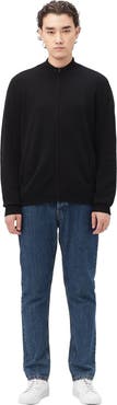 Gobi Cashmere Essential Full-Zip Cashmere Cardigan