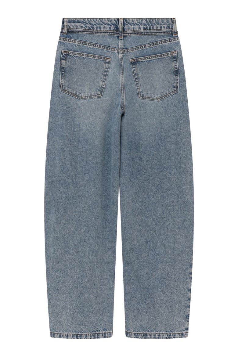 Blaire Barrel Leg Jeans, Alternate, color, Light Blue