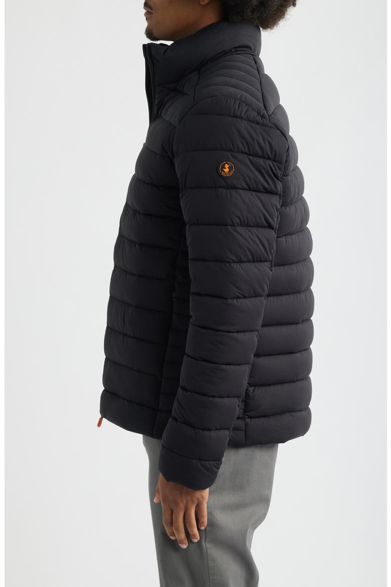 Ari Water Repellent Puffer Jacket, Alternate, color, BLACK