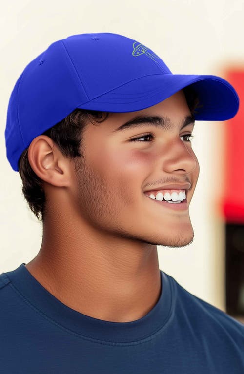 Shop Dalix Ufo Hat In Royal Blue