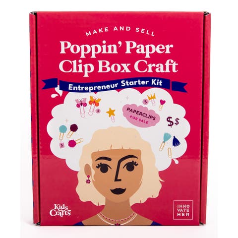 Make and Sell Poppin' Paper Clips Craft Kit