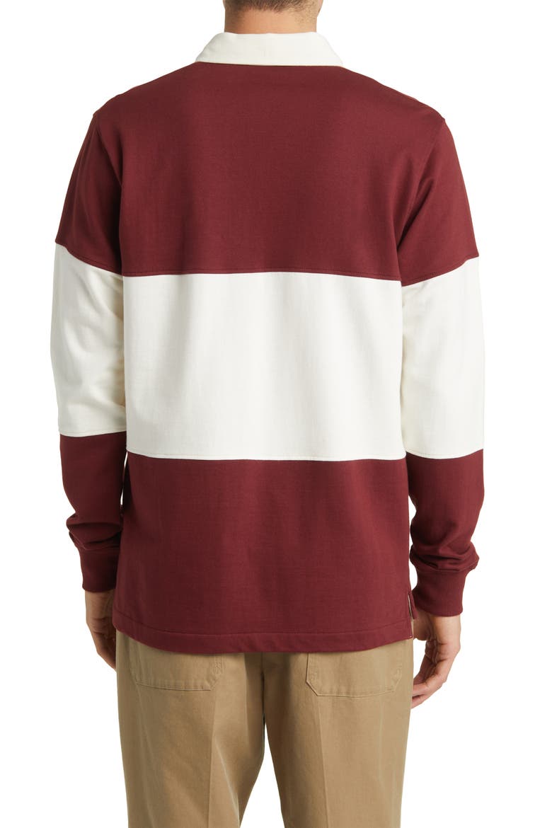 Felipe Rugby Shirt, Alternate, color, SHIRAZ/ LIGHT IVORY