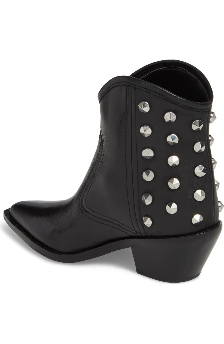 Marc Fisher LTD Marc Fisher Baily Studded Western Bootie, Alternate, color,