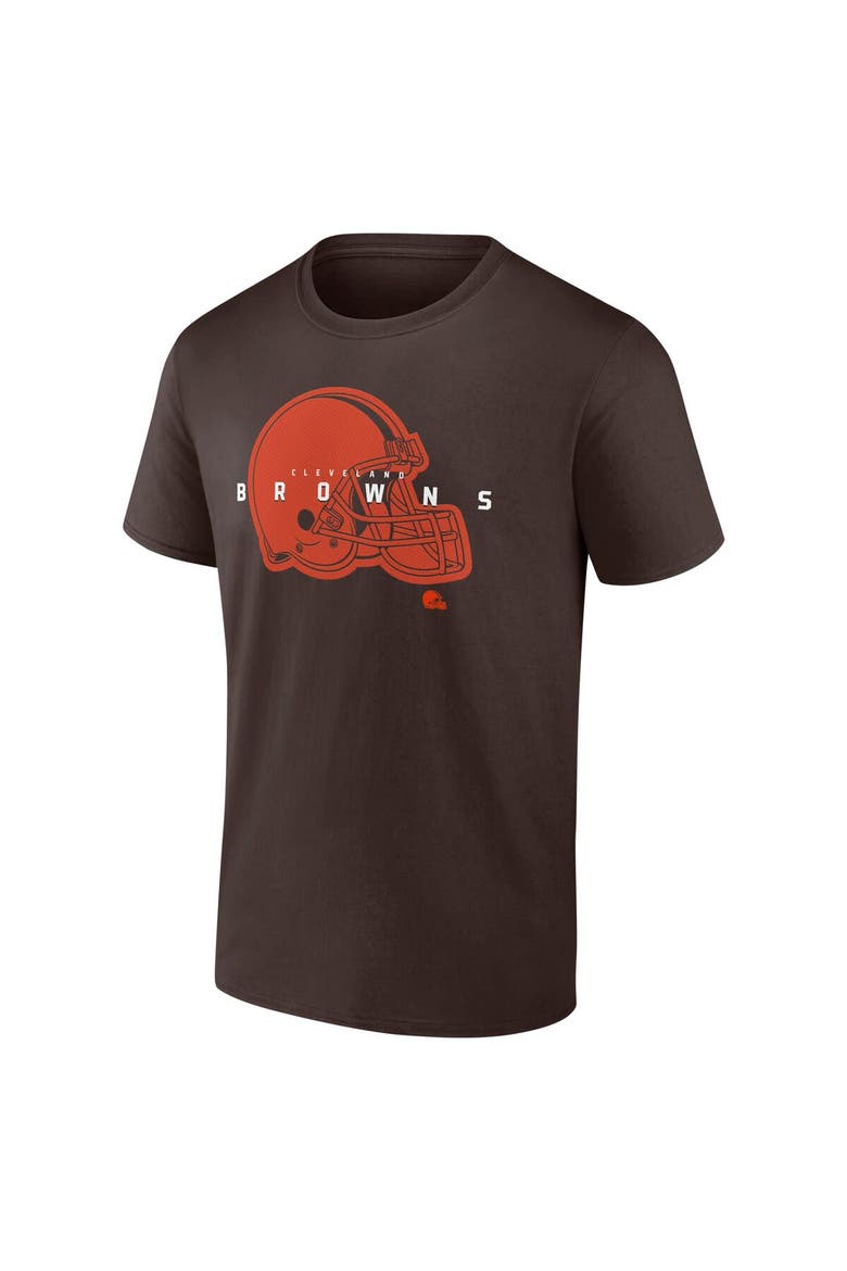 Men's Fanatics Brown Cleveland Browns Coordinate T-Shirt, Alternate, color, Brown