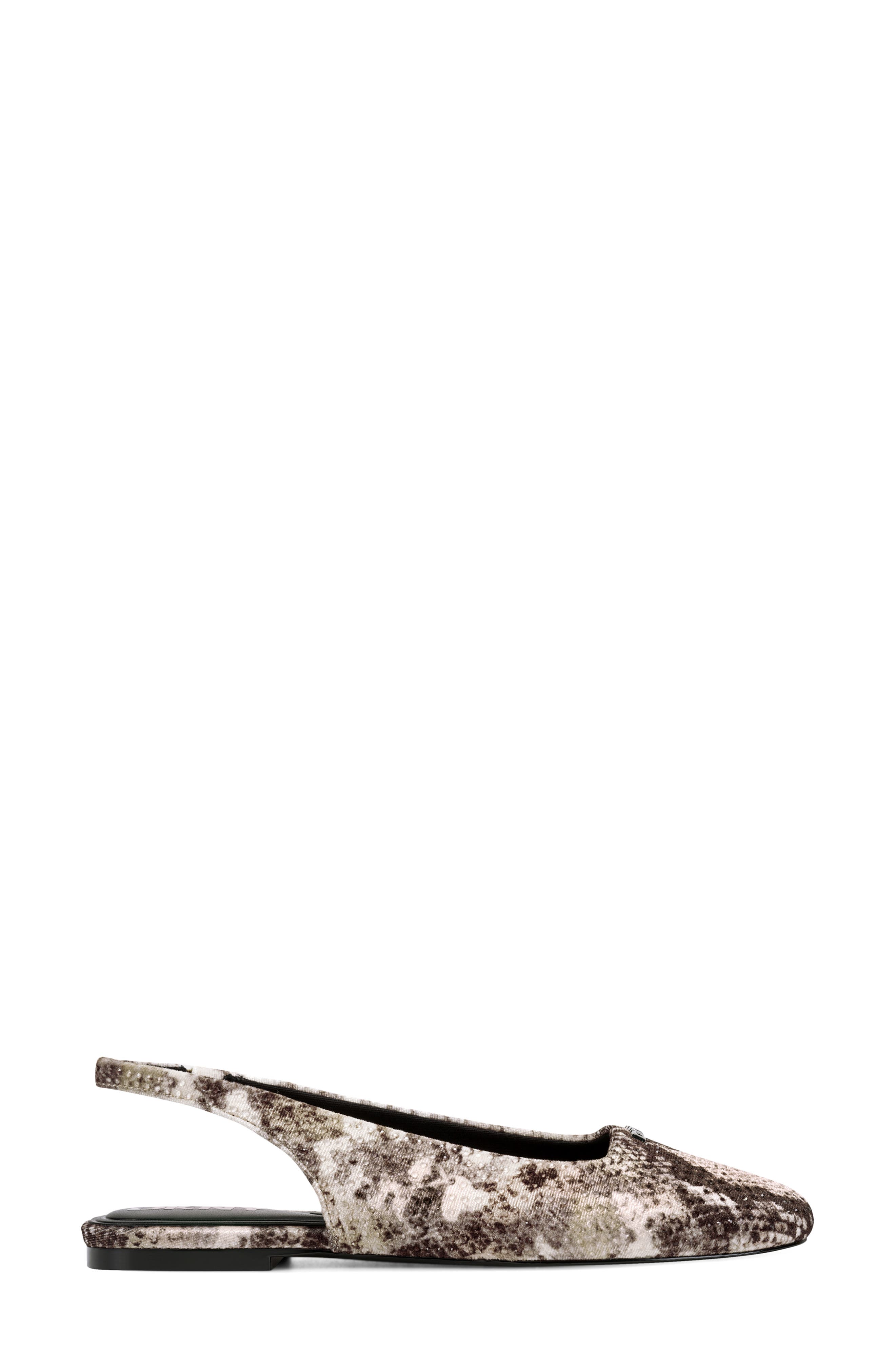 DKNY Darrow Slingback Flat, Alternate, color, Beige Multi