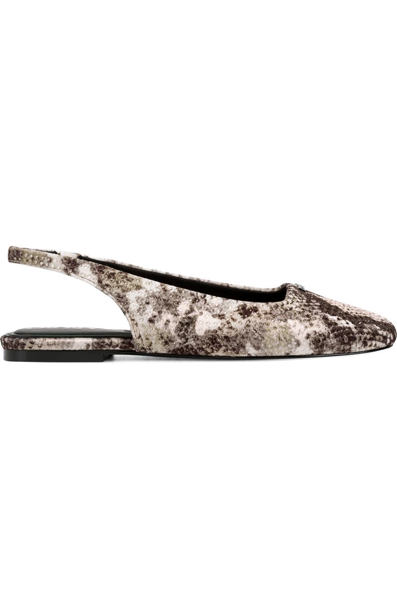 DKNY Darrow Slingback Flat, Alternate, color, Beige Multi