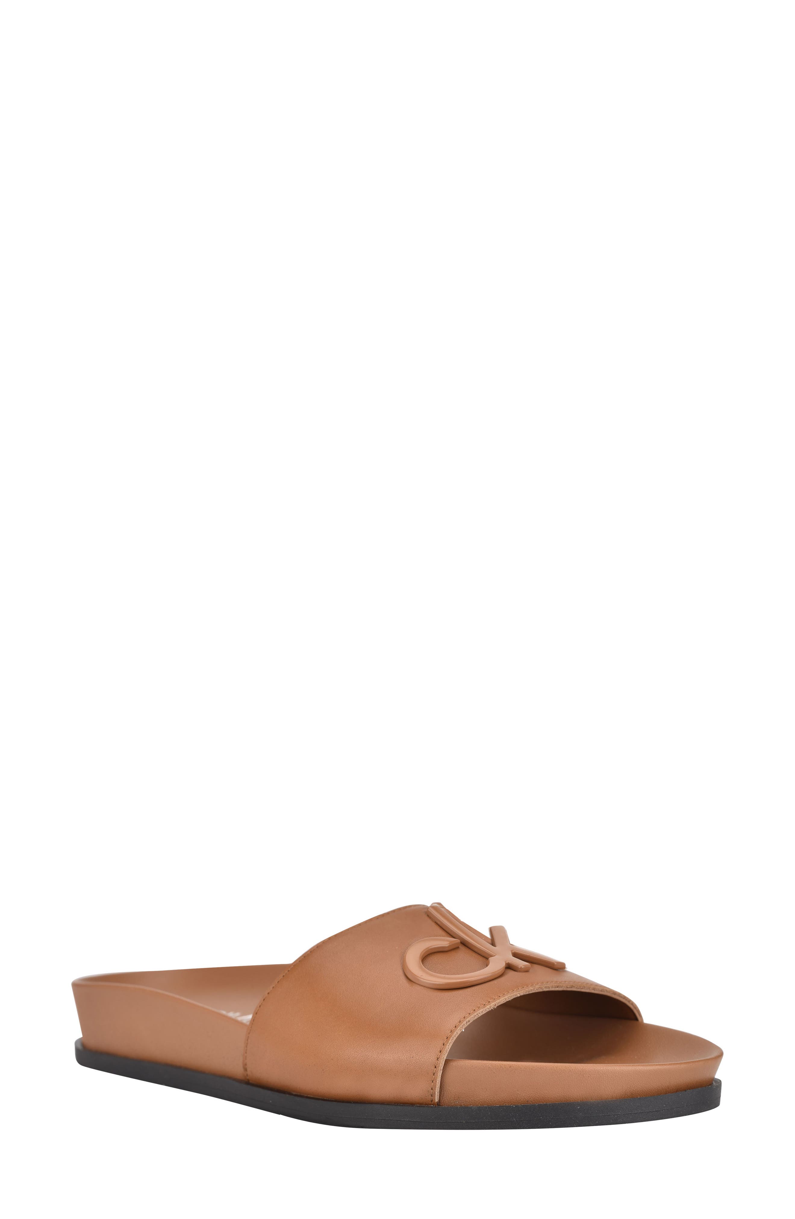 Calvin Klein Inikka Slide Sandal (Women) | Nordstromrack