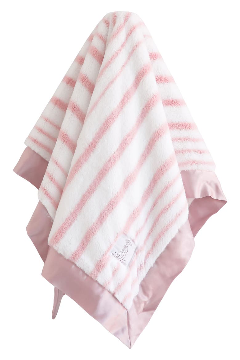 Luxe Strand Faux Fur Blanket, Alternate, color, DUSTY PINK