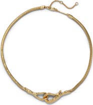 Alexis Bittar Molten Hook Choker Necklace
