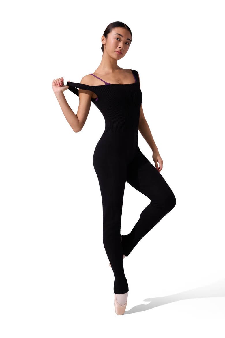 Full Length Romper, Alternate, color, black
