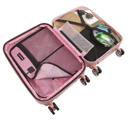 Hello Kitty Ful Hello Kitty Pose All Over Print 2 Pc Set Hard-sided Spinner Luggage
