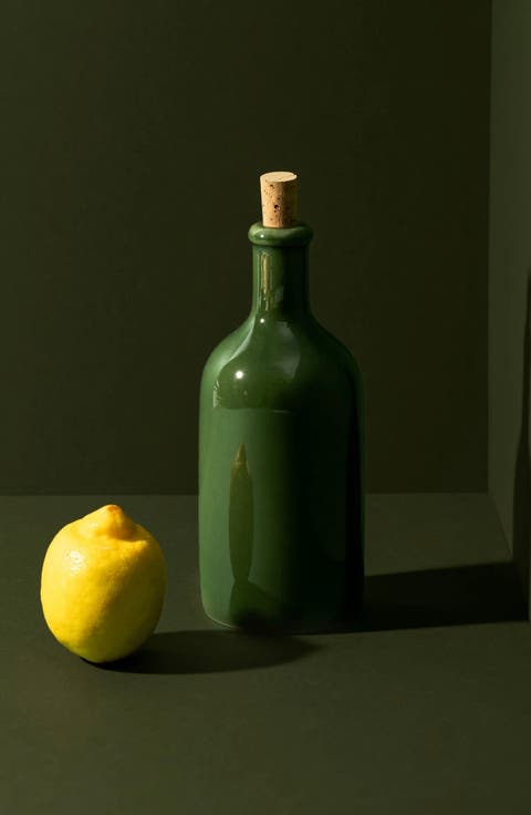 Stoneware Olive Oil Dispenser | Jazz 21 oz