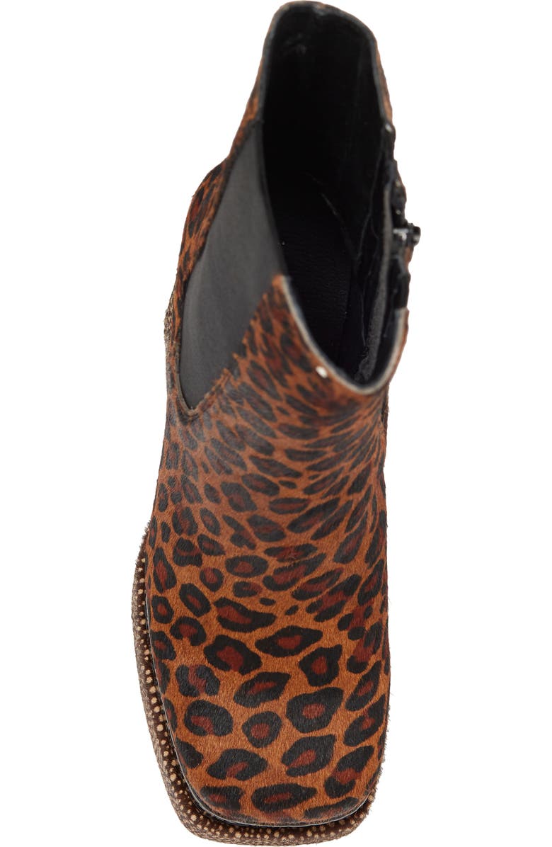 Jeffrey Campbell Dance Genuine Calf Hair Platform Chelsea Boot, Alternate, color,