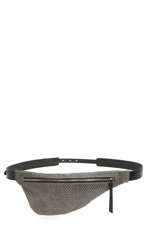 Petra Embellished Denim Sling Bag