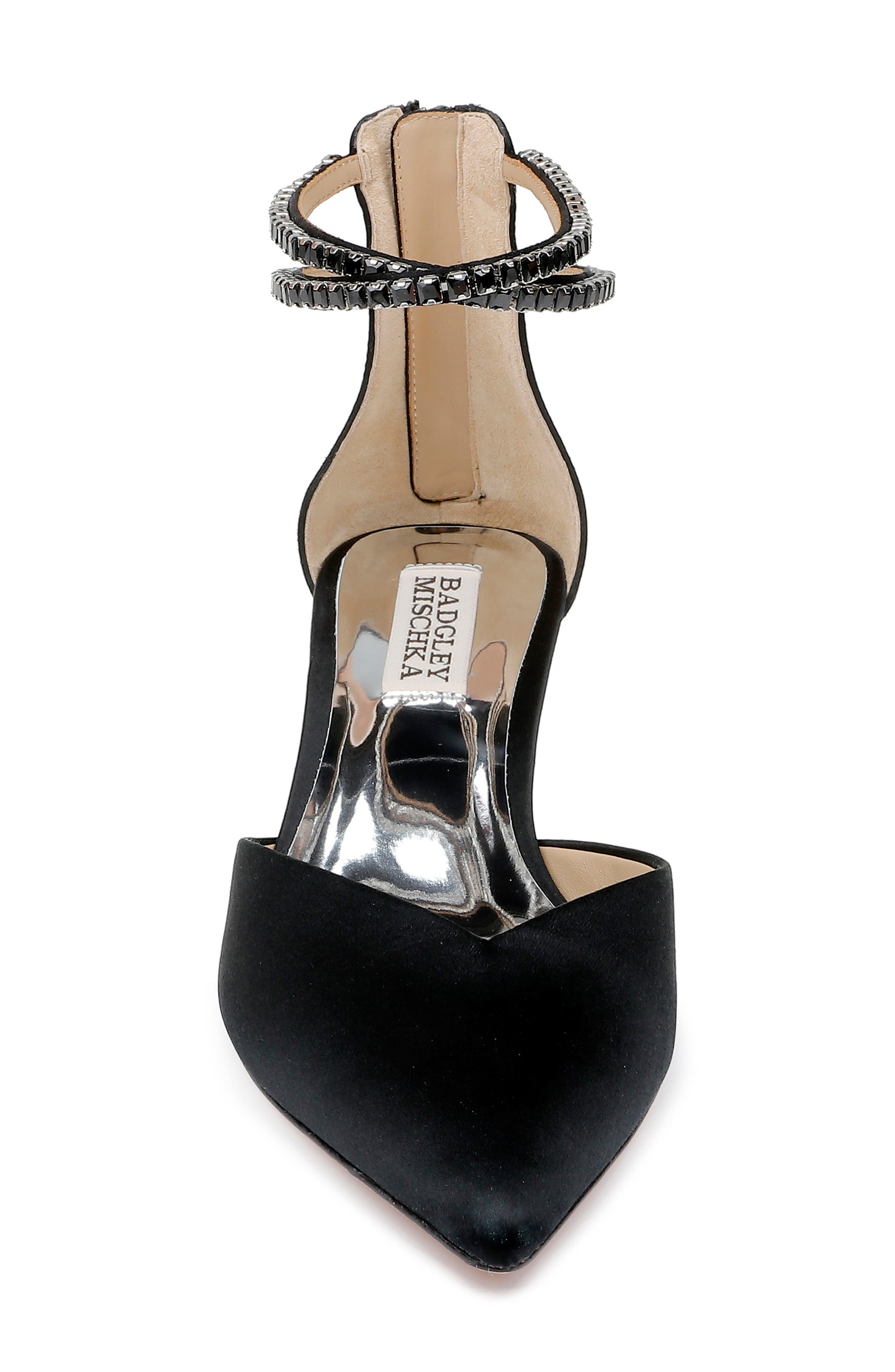 BADGLEY MISCHKA Lilibeth Kitten Heel Ankle Strap Pump, Alternate, color, 