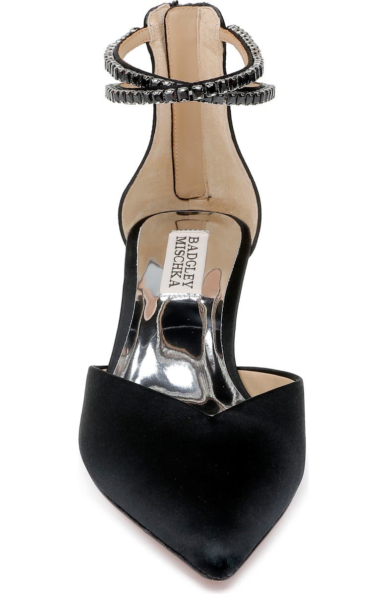 BADGLEY MISCHKA Lilibeth Kitten Heel Ankle Strap Pump, Alternate, color,