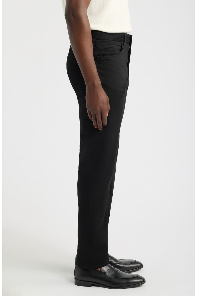Ogden Five Pocket Stretch Pants, Alternate, color, BLACK